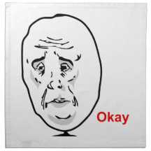 Okay Guy Cloth Napkin