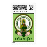 O'Keefe Clan Motto Postage Stamps