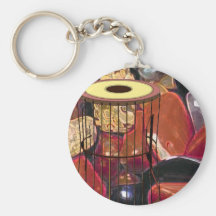 okelele  tambor key chains