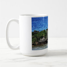 OkiNinjaKitty Blue Ocean Coffee Mug