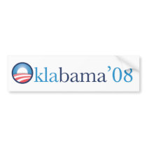 Oklabama Bumper sticker bumper stickers by camdendunning2 Oklabama Bumper sticker bumper stickers