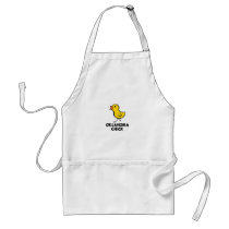 Oklahoma Chick Apron by chicktshirts8 Oklahoma Chick Apron