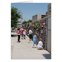 Oklahoma City Memorial Wall cards by northshorefire Oklahoma City Memorial Wall cards