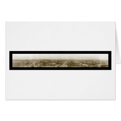Oklahoma City, OK Photo 1910 Greeting Card by lc_panoramicphotos