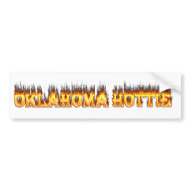 oklahoma fire and flames bumper stickers by ultraflames oklahoma fire and flames bumper stickers