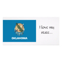 Oklahoma Flag photo cards