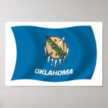 Oklahoma Flag Poster Print