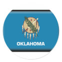 Oklahoma Flag stickers by jacinto888 Oklahoma Flag stickers