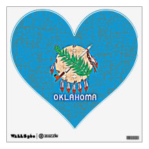 OKLAHOMA FLAG Wall Decal