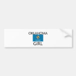 OKLAHOMA GIRL BUMPER STICKER