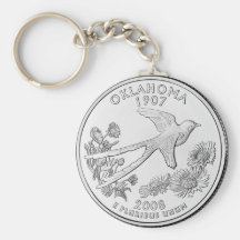Oklahoma Key Chain