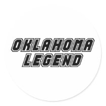 Oklahoma Legend stickers by dustin1175 Oklahoma Legend stickers