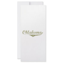 Oklahoma Revolution T-shirts Personalized Rack Card