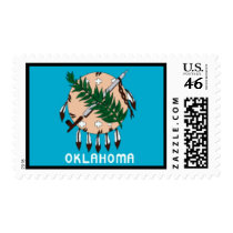 Oklahoma State Flag Postage