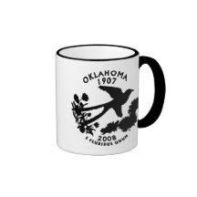 Oklahoma State Quarter Coffee Mug