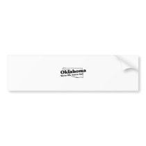 Oklahoma State Slogan bumper stickers
