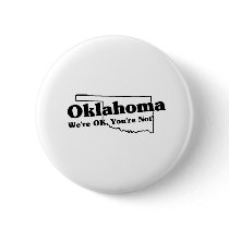 Oklahoma State Slogan buttons