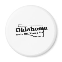 Oklahoma State Slogan magnets