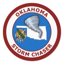 Oklahoma Storm Chaser Sticker