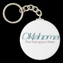 Oklahoma "The Vampyre State" keychains