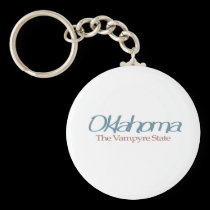 Oklahoma "The Vampyre State" keychains