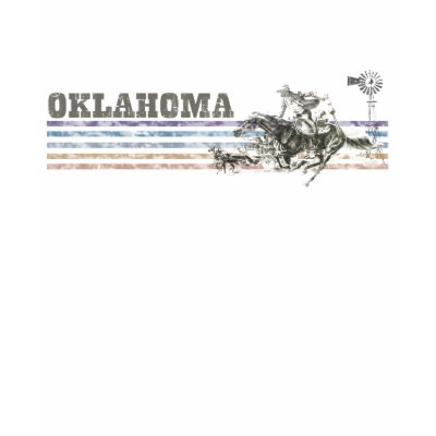 Oklahoma Vintage T-shirts by el_zorro