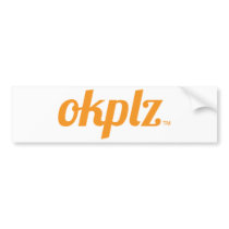 okplz! bumper stickers