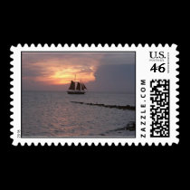 Okracoke Tall Ship postage