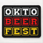 Oktobeerfest: Oktoberfest German Beer Festival Mouse Pads