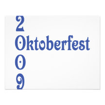 oktoberfest 2009 personalized announcements