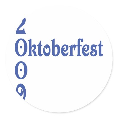 oktoberfest 2009 round stickers by TomaniacLines
