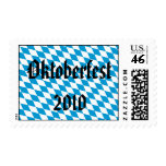 Oktoberfest 2010 Bavaria Flag Postage Stamp