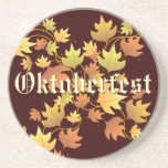 Oktoberfest Autumn Leaves Coaster