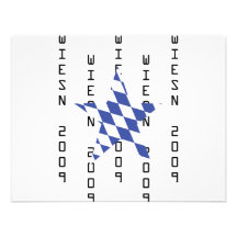 Oktoberfest bavarian icon personalized invite