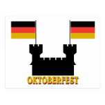 Oktoberfest Castle Postcard