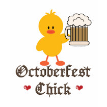 Oktoberfest Chick T-shirt by HolidayTeesGifts Oktoberfest Chick T-shirt