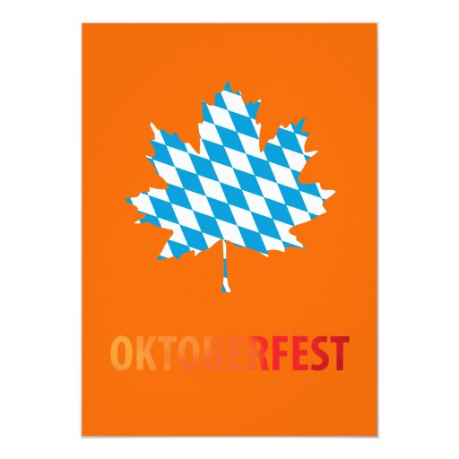 Oktoberfest Custom Announcements