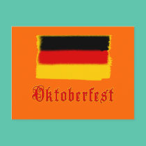 Oktoberfest Customizable Tees and More postcards