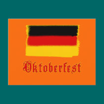 Oktoberfest Customizable Tees and More postcards