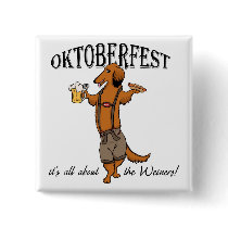 Oktoberfest Dachshund Pin