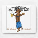 Oktoberfest Dachshund Mousepad