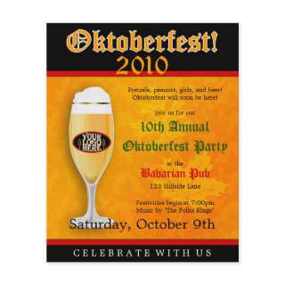 Oktoberfest Event Invitation Flyer