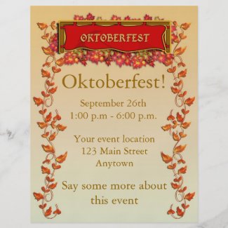 Oktoberfest Flyer flyer