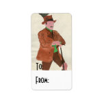 Oktoberfest German Gent Custom Address Label