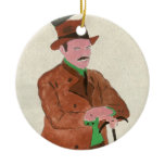 Oktoberfest German Gent Christmas Tree Ornaments
