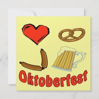 Oktoberfest Germany October Beer Deutschland invitation