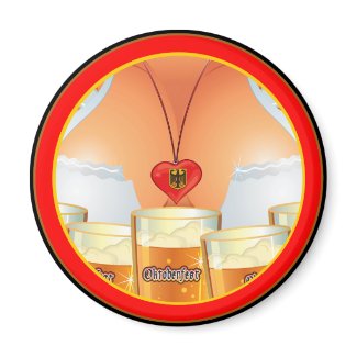 Oktoberfest Girl Magnet