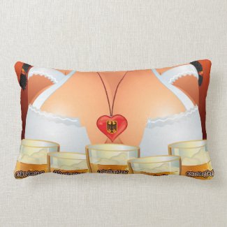 Oktoberfest Girl Pillow