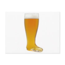 oktoberfest-glass-beer-boot post card