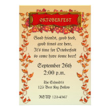 Oktoberfest Invitation